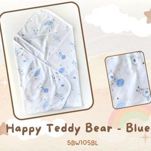 Newborn/ Infant/ Baby/ Wrapper/ Swaddle/ Envelope/ Blanket /Towel /Zoo Friends